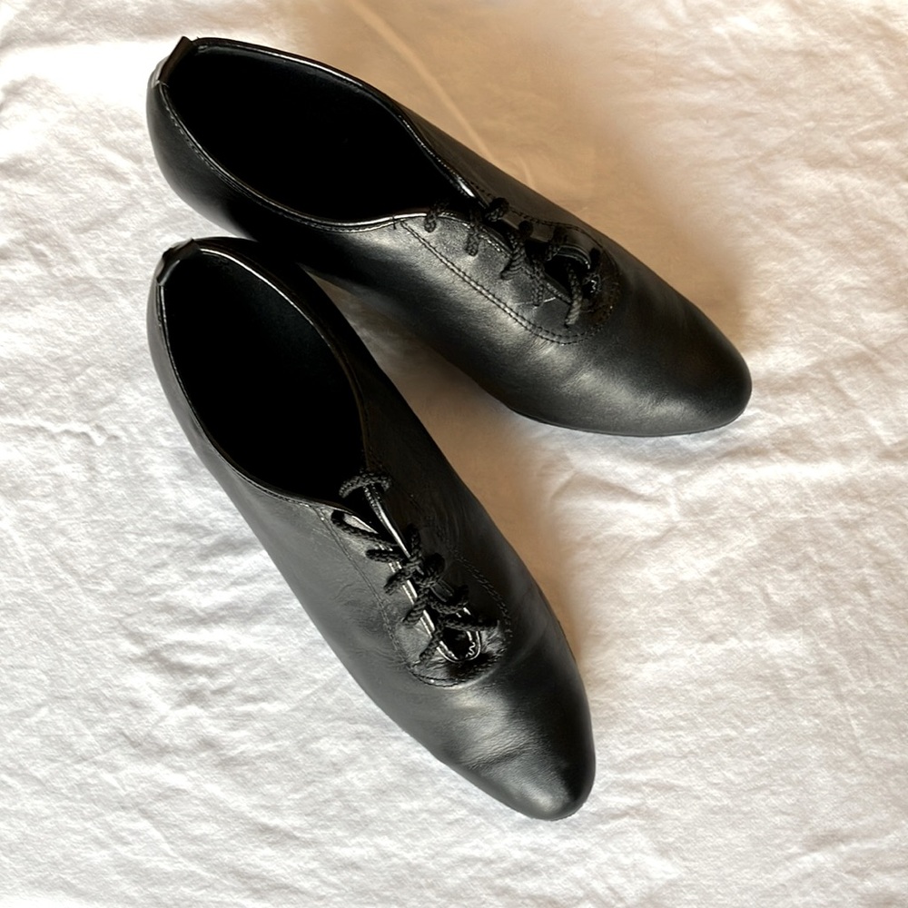 Ballroom dance shoes with suede leather soles 8.5